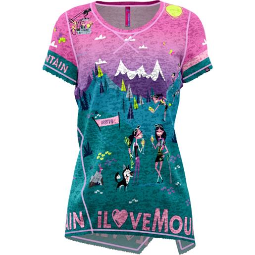 CRAZY t-shirt aloha donna