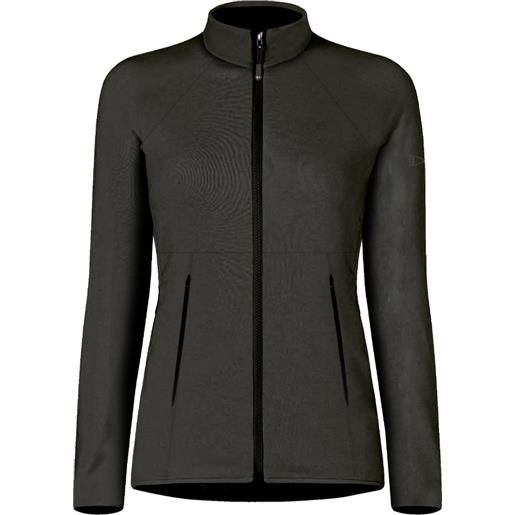 Scuola nautica italiana - felpa con zip donna 152413 black