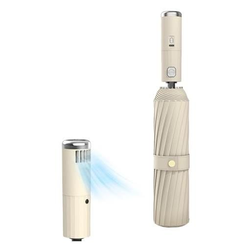 Generico ombrello con protezione uv, ombrellone automatico - ombrello automatico per protezione solare | ombrellone da viaggio resistente ai raggi uv, ombrello multiuso per lo zaino in spalla del beach park