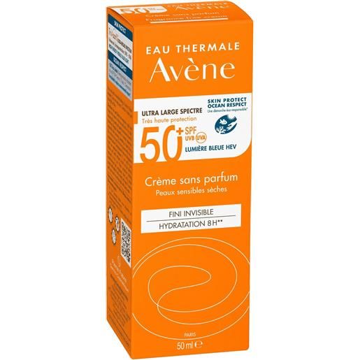 Eau Thermale Avene avene crema solare viso senza profumo spf50+ 50ml