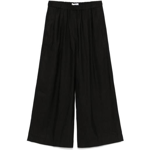 Christian Wijnants pantaloni pima a gamba ampia - nero