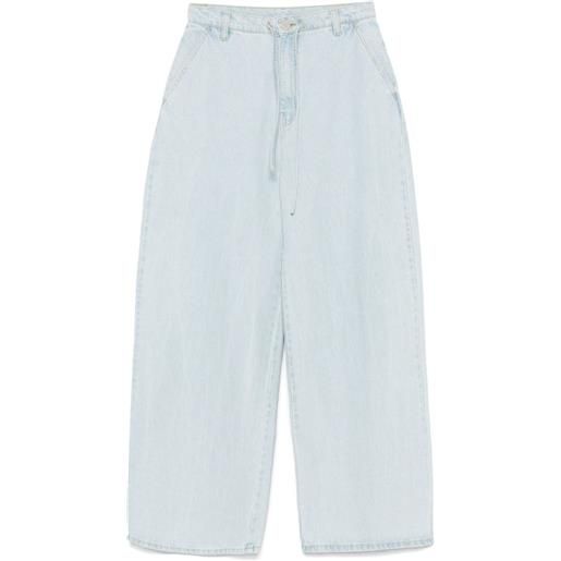 Christian Wijnants jeans piro a gamba ampia - blu