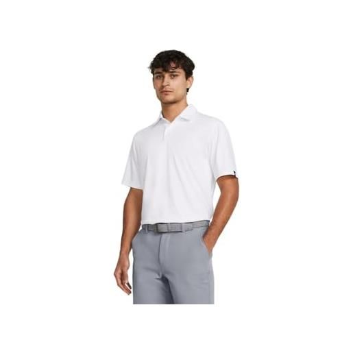 Under Armour golf - ua t2g polo lb - white - l