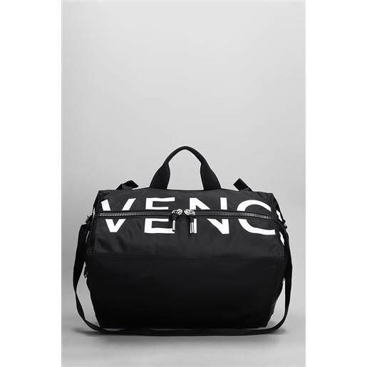 Givenchy borsa a spalla pandora bag m in poliammide nera