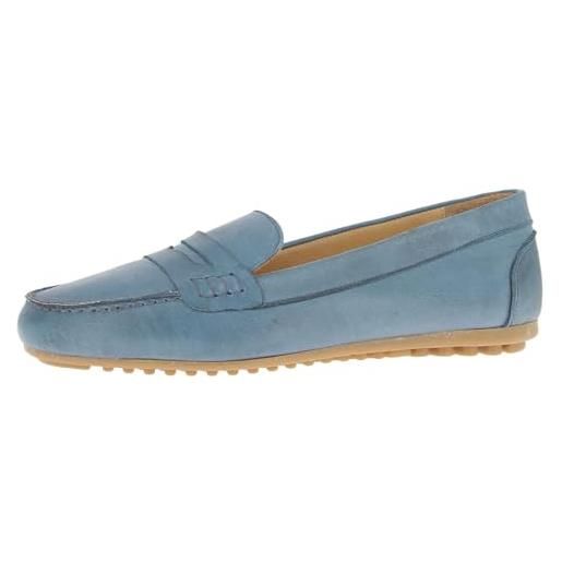 Andrea Conti damen mokassin, mocassino donna, limone, 40 eu