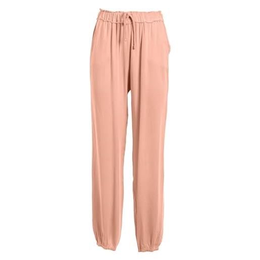 DEHA - jogger viscose crepe jogger pants in viscosa, arancione chiaro (xs)
