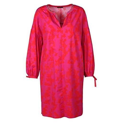 APART Fashion blusenkleid vestito, rosa-arancione, 42 donna