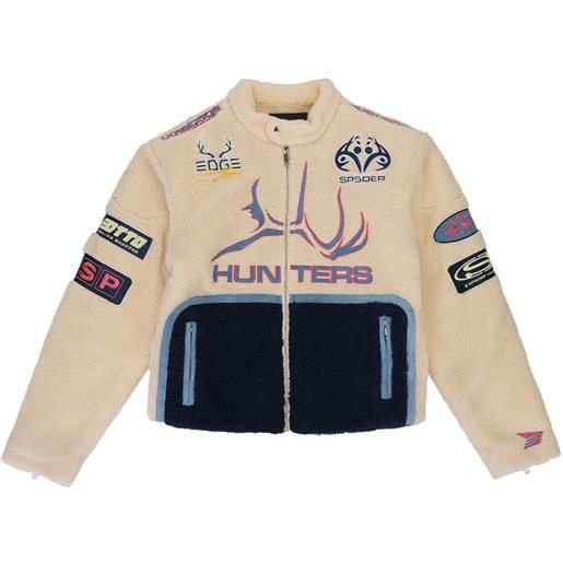 SP5DER giacca con zip - toni neutri