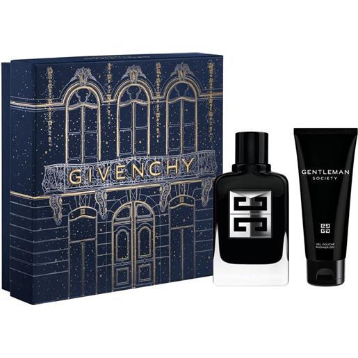 CONFEZIONI REGALO givenchy set gentleman society eau de parfum 60ml con shower gel 75ml
