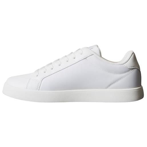 Calvin Klein donna sneakers con suola preformata profilo basso, rosso (bordeaux/bright white), 41