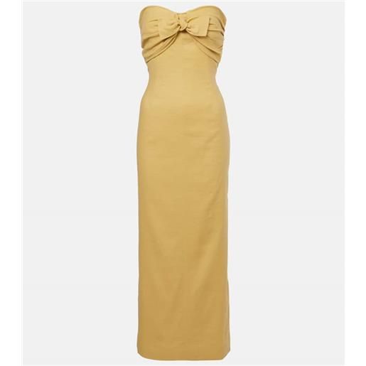 Tove abito lunga rahel in misto lino e cotone