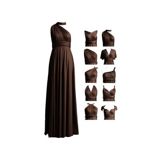72styles abito infinity da damigella d'onore, multiway da cerimonia, lungo, maxi, taglie forti, abito da sera, ospite di matrimonio