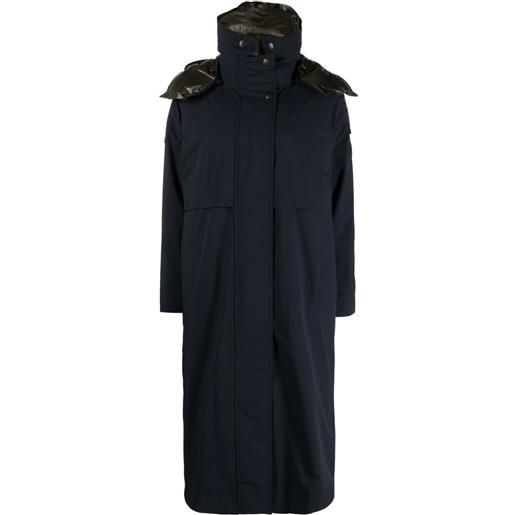 Woolrich trench con cappuccio 3-in-1 - blu