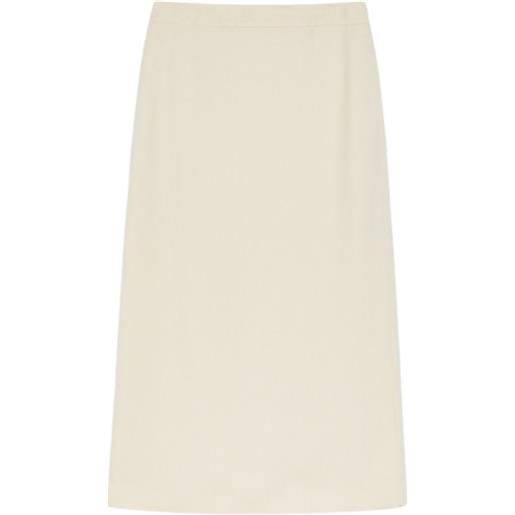 Weekend Max Mara gonna in tela di viscosa e lino