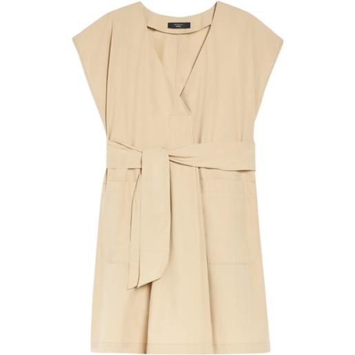 Weekend Max Mara abito corto in popeline di cotone