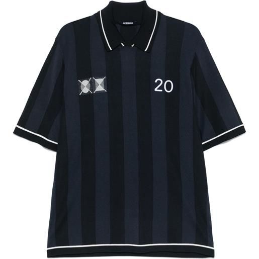 Jacquemus polo le liga - blu