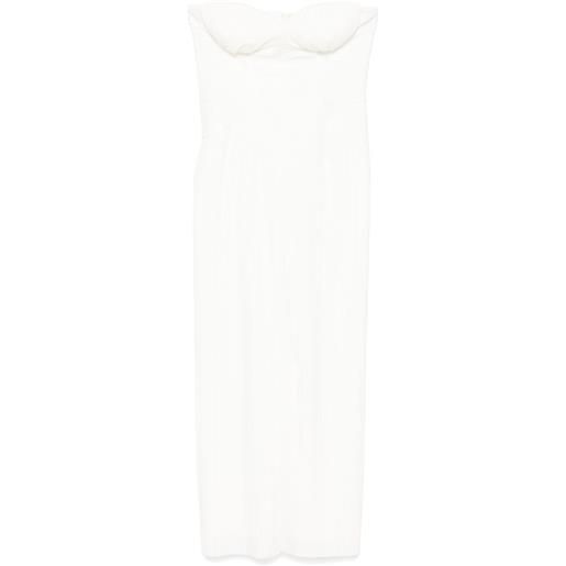 Cult Gaia abito midi ashika - bianco