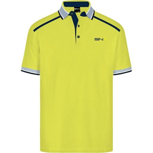 Scuola nautica italiana - jersey tech polo uomo 158815 zest