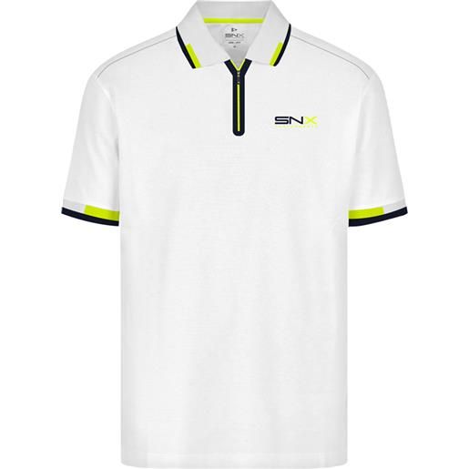 Scuola nautica italiana - polo piquet uomo 148806 white
