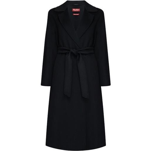 【関税&送料込】Max Mara Cappotto Lungo In Lana Cappotto lungo POLDO in lana nero Max Mara s Donna — Pier