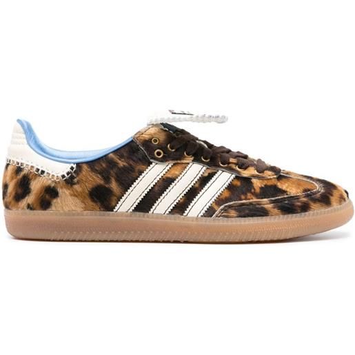 adidas sneakers samba adidas x wales bonner - marrone