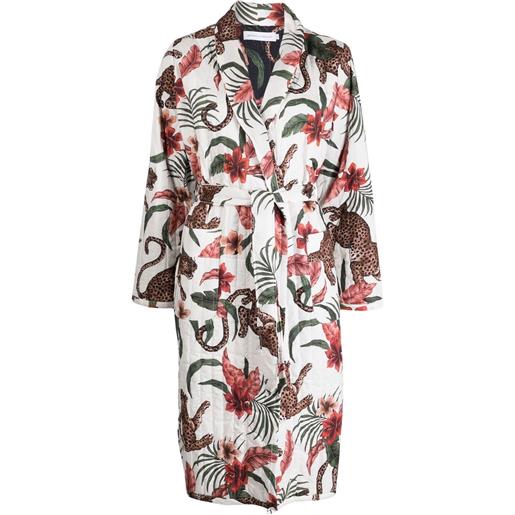 Desmond & Dempsey vestaglia con stampa grafica - multicolore