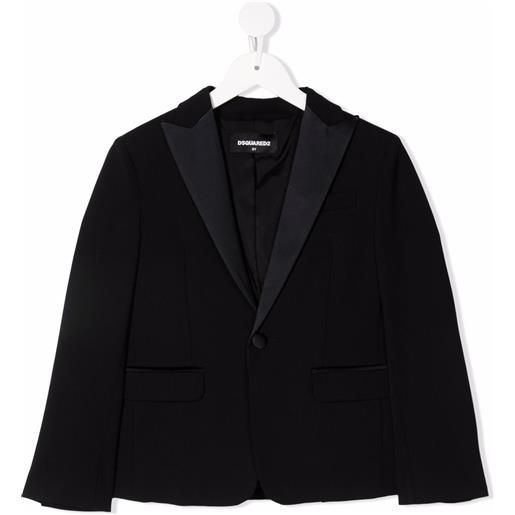 DSQUARED2 KIDS blazer monopetto - nero
