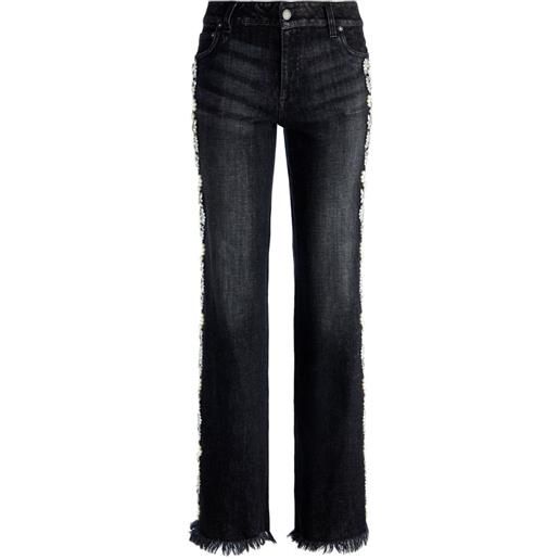 alice + olivia jeans roxie - nero