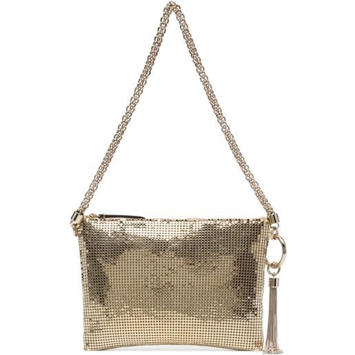 Jimmy Choo borsa a spalla callie mini - oro