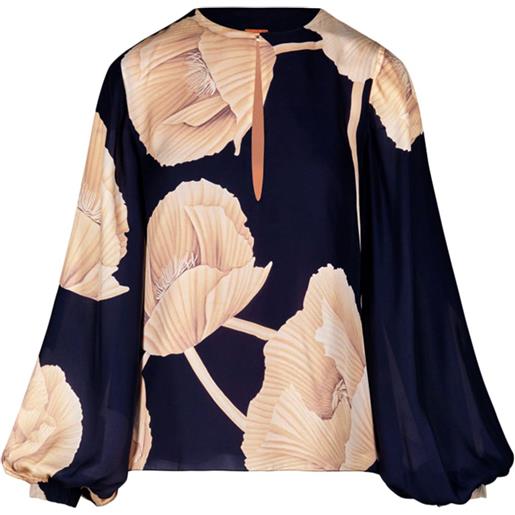 Johanna Ortiz blusa gotas florales