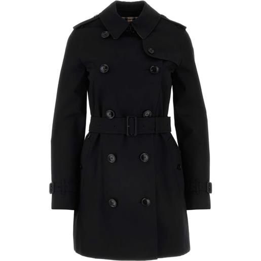 Burberry trench chelsea in cotone - nero