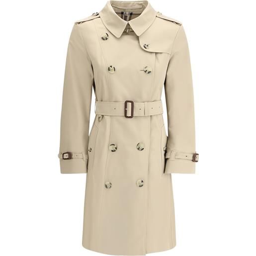 Burberry trench chelsea heritage midi - toni neutri