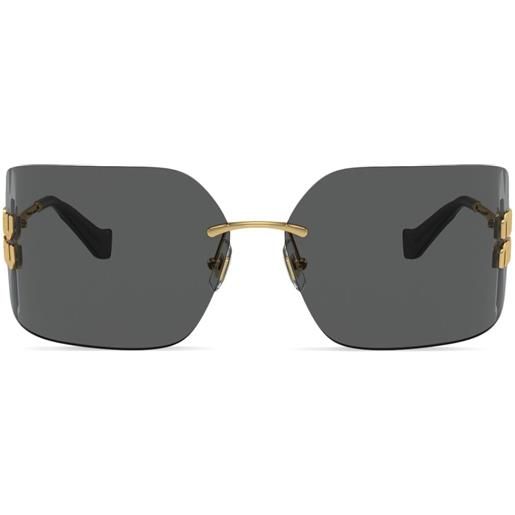 Miu Miu Eyewear occhiali da sole runway - oro