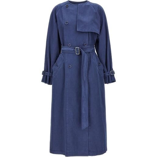 Max Mara trench calao - blu