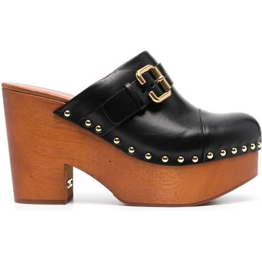 Chloé mules jeannette 60mm - nero