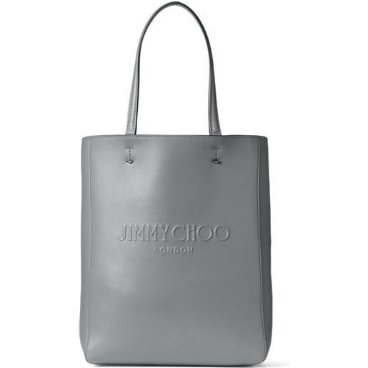 Jimmy Choo borsa tote lenny media - grigio