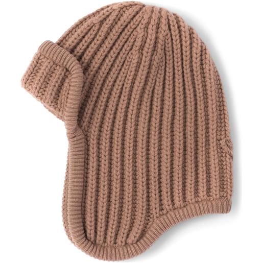 Prada cappello a coste - marrone