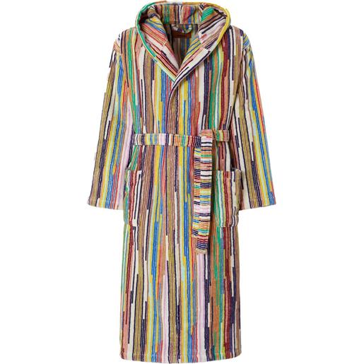 Missoni Home accappatoio melody a righe - nero