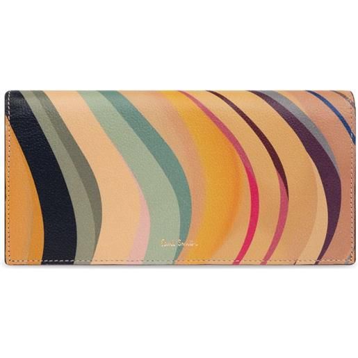 Paul Smith portafoglio swirl - toni neutri