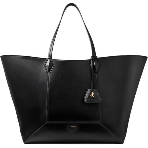 Jimmy Choo borsa tote diamond grande - nero