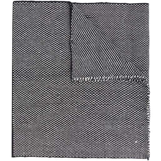 VOZ scialle 'lineas' - nero