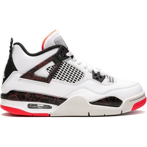 Jordan Kids sneakers air jordan 4 retro (gs) - bianco