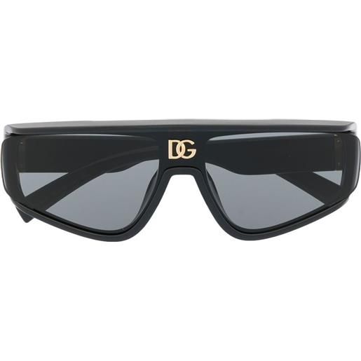 Dolce & Gabbana Eyewear occhiali da sole squadrati - nero