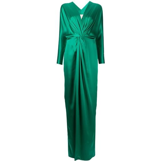 Michelle Mason abito da sera - verde