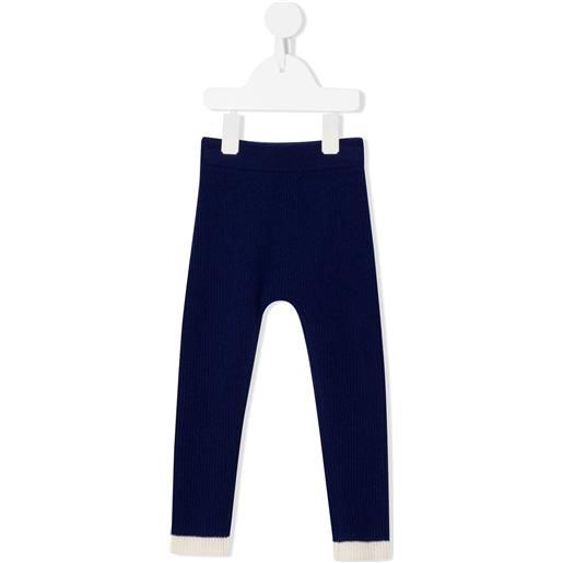 Cashmere in Love Kids leggings gia a coste - blu