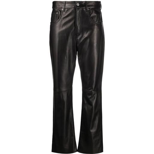 Golden Goose pantaloni dritti - nero
