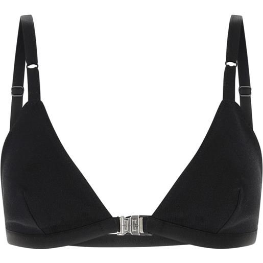 Givenchy reggiseno a triangolo 4g - nero