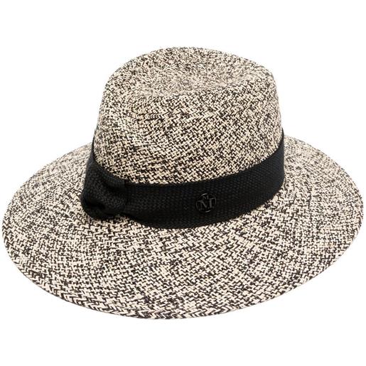 Maison Michel cappello virginie a tesa larga - toni neutri