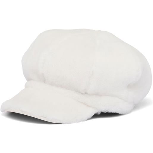 Prada cappello newsboy - bianco