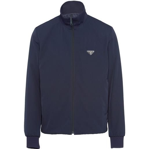 Prada giacca con zip - blu